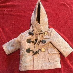 Koala kids 3 month gray peacoat